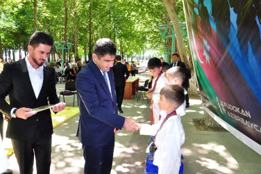 Ağstafada şəhidlərimizin xatirəsinə həsr olunmuş fudokan karate-do idman növü üzrə gənc və yeniyetmələr arasında açıq rayon birinciliyi keçirilib.