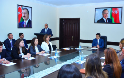 Ağstafada “Heydər Əliyev və dövlət gənclər siyasəti” mövzusunda dəyirmi masa keçirilib