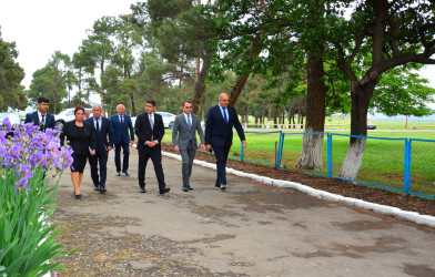Seymur Orucov Pirili kəndində növbəti dəfə vətəndaşların səyyar qəbulunu keçirib