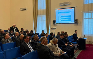 Dövlət qulluğunda korrupsiyaya qarşı mübarizə və etik davranış qaydalarının praktiki tətbiqi məsələlərinə dair təlim keçirilmişdir