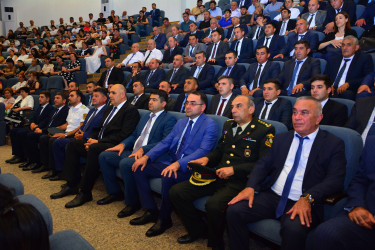 Ağstafada 14 iyul 1969-cu il Suverenlik yolunun başlanğıcı mövzusunda tədbir təşkil olunub