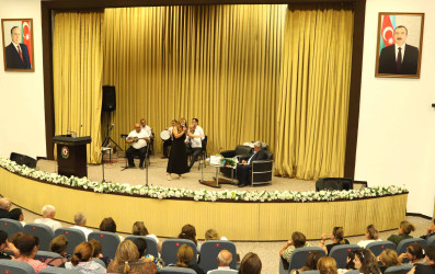 Ağstafada Əməkdar incəsənət xadimi, tanınmış şair, publisist Barat Vüsalın 75 illik yubileyi qeyd olunub