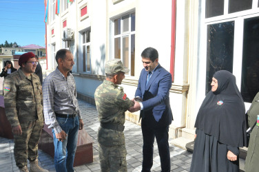 Ağstafa şəhərində “Şəhid” Memorial Abidə Kompleksi ziyarət olunub, şəhidlərimizin xatirəsi dərin ehtiramla anılıb.