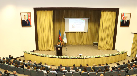 Ağstafada 15-iyun Milli Qurtuluş Gününə həsr olunmuş “Milli memarlıq ənənələri və müasir şəhərsalma: Davamlılıq və İnkişaf” mövzusunda ümumrayon tədbiri keçirilib
