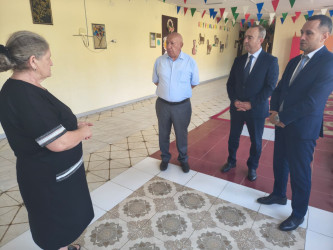 Ağstafada şəhidlərimizin məzarları ziyarət olunub, ailə üzvlərinə baş çəkilib