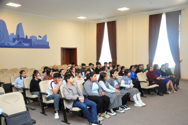 “Sağlam və rasional qidalanma” mövzusunda maarifləndirici tədbir keçirilib