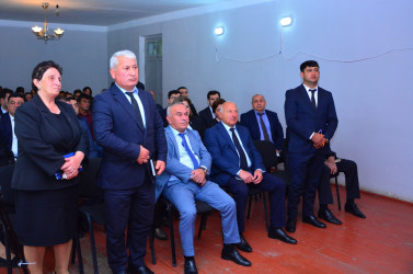 Seymur Orucov Pirili kəndində növbəti dəfə vətəndaşların səyyar qəbulunu keçirib