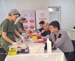 Heydər Əliyev Fondunun “Talassemiyasız həyat naminə” proqramı çərçivəsində Ağstafada növbəti könüllü qanvermə aksiyası keçirilib