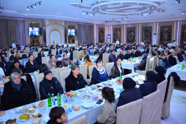 Ulu Öndər Heydər Əliyevin anım günü ilə əlaqədar Ağstafada ehsan süfrəsi təşkil olunub