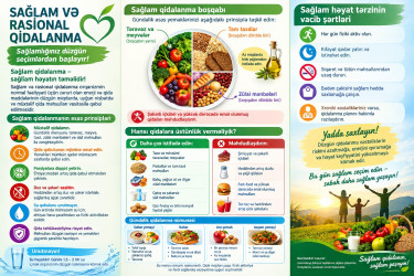 Ağstafada sağlam və rasional qidalanma ilə bağlı tədbir keçirilmişdir