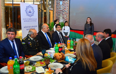 8 Noyabr Zəfər Günü ərəfəsində şəhidlərimizin ailə üzvləri ilə növbəti görüş keçirilib