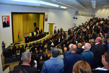 Azərbaycan Respublikasının Prezidenti cənab İlham Əliyevin Yeni Azərbaycan Partiyasının VIII Qurultayındakı çıxışından irəli gələn vəzifələrə dair Ağstafada müşavirə keçirilib