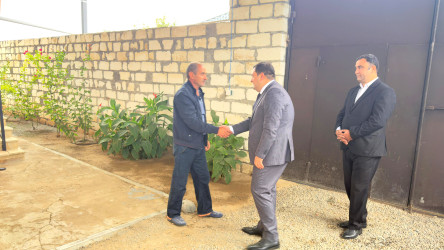 Ağstafada şəhidlərimizin məzarları ziyarət olunub, ailə üzvlərinə baş çəkilib