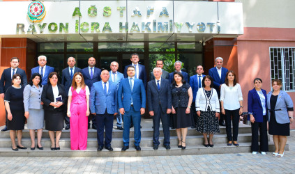 Ağstafalı ziyalı, rayonun qabaqcıl mədəniyyət nümayəndəsi Gülgün Kərim oğlu Kərimovun 65 illik yubileyi münasibəti ilə tədbir keçirilib