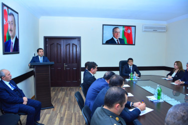 Ağstafada Ümummilli Lider Heydər Əliyevin anım gününə həsr olunmuş dəyirmi masa keçirilib