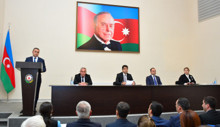 Ağstafada payız-qış mövsümünə hazırlığın vəziyyəti müzakirə olunub