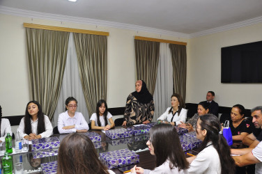 Ağstafada qəbul imtahanlarında yüksək nəticə göstərən abituriyentlərlə görüş keçirilib