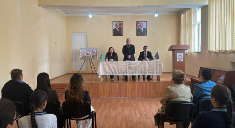 Sağlam qidalanmanın təmin edilməsi ilə bağlı maarifləndirici tədbir keçirilib