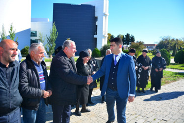 Ağstafalı şəhid valideynləri də “Yaşıl dünya naminə həmrəylik ili” çərçivəsində keçirilən ağacəkmə aksiyalarına öz töhfələrini veriblər