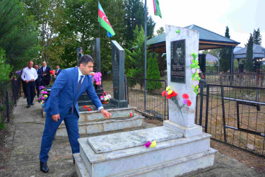 Şəhid Amil Tanırverdiyevin üçüncü ildönümü qeyd olunub