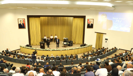 Ağstafada Əməkdar incəsənət xadimi, tanınmış şair, publisist Barat Vüsalın 75 illik yubileyi qeyd olunub