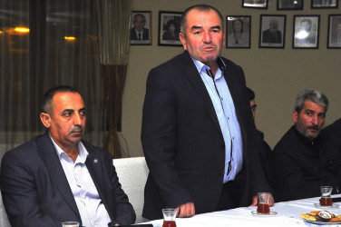 Ağstafada şəhid ailələrinin üzvləri ilə növbəti görüş keçirilib, şəhid Elşən Piriyevin xatirəsinə həsr olunmuş “Yadigar şeirlər” kitabının təqdimatı olub