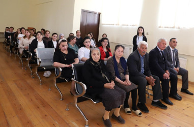 Ağstafada 15 may – Beynəlxalq Ailə Gününə həsr olunmuş tədbir keçirilib