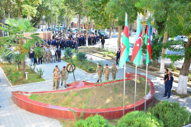 27 Sentyabr – Anım Günündə Ağstafada Şəhidlər Memorial Abidə Kompleksi ziyarət olunub