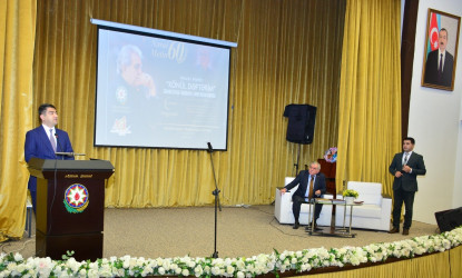 Ağstafada Azərbaycan Rəssamlar İttifaqının üzvü, məşhur rəssam Nəvai Mətinin 60 illik yubileyi qeyd olunub