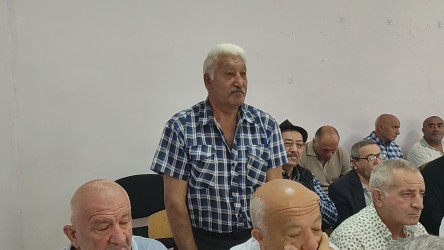 Qaçaq Kərəm kəndində vətəndaşların növbəti səyyar qəbulu keçirilib