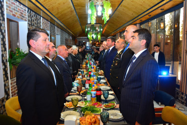 8 Noyabr Zəfər Günü ərəfəsində şəhidlərimizin ailə üzvləri ilə növbəti görüş keçirilib