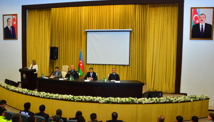 Ağstafada “Ümumtəhsil məktəblərində şagird davranış qaydaları, Dini radikalizm, erkən nikahlar və narkomaniyaya qarşı mübarizə” mövzusunda maarifləndirici tədbir keçirilib