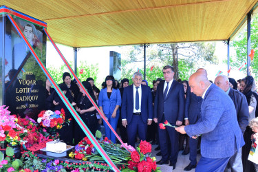 Tovuz döyüşləri şəhidimiz Vüqar Lətif oğlu Sadıqovun doğum günü qeyd olunub