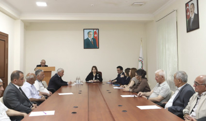 Ağstafada "Qərbi Azərbaycan irsinin qorunması və təbliği" mövzusunda dəyirmi masa təşkil olunub