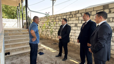 Ağstafada şəhidlərimizin məzarları ziyarət olunub, ailə üzvlərinə baş çəkilib