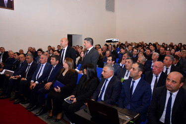 Ağstafada Şuranın növbəti iclası və qəhvəyi mərmər bağacığı ilə mübarizəyə dair tədbir keçirilib