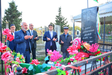 Ölkəmizin azadlığı və suverenliyi uğrunda canından keçən Vətən övladlarının əziz xatirəsi Ağstafada da dərin ehtiramla yad olunur