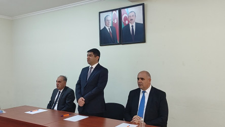 Seymur Orucov vətəndaşların növbəti səyyar qəbulunu Göycəli kənd sakinləri ilə keçirib