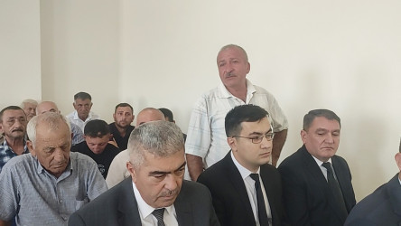 Vətəndaşların növbəti səyyar qəbulu Qıraq Kəsəmən kəndində keçirilib