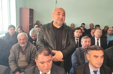 Ağstafada vətəndaşların səyyar qəbulunun növbəti ünvanı Poylu kənd yaşayış məntəqəsi olub