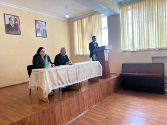 Sağlam qidalanmanın təmin edilməsi ilə bağlı maarifləndirici tədbir keçirilib