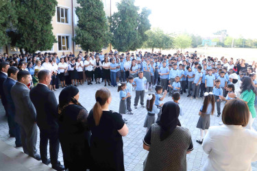 Ağstafa rayonunun ümumi təhsil müəssisələrində 15 sentyabr – Bilik Günü münasibəti ilə tədbirlər keçirilib