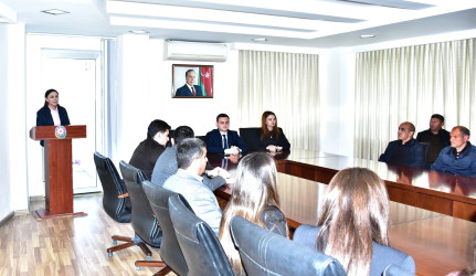 Ağstafa rayon Heydər Əliyev Mərkəzində 28 aprel – Ümumdünya Əməyin Mühafizəsi Günü qeyd olunub