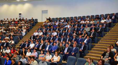 Ağstafada 14 iyul 1969-cu il Suverenlik yolunun başlanğıcı mövzusunda tədbir təşkil olunub