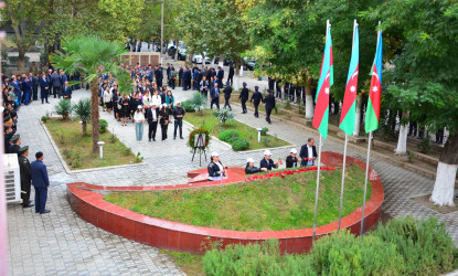 27 Sentyabr – Anım Günündə Ağstafada Şəhidlər Memorial Abidə Kompleksi ziyarət olunub