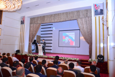 Azərbaycanın Milli Qəhrəmanı şəhid Rafiq Alıcanovun 60 illik yubileyi qeyd edilib