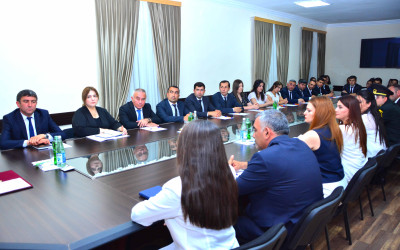 Ağstafada “Dəmir Yumruqdan Quruculuğa: Milli Memarlıq İrsi və Ordu Qüdrəti” mövzusunda tədbir keçirilib