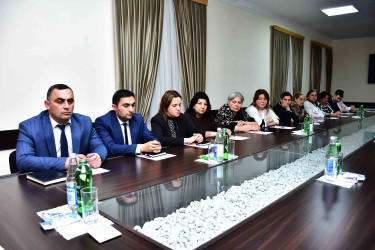  Ağstafa Rayon İcra Hakimiyyəti başçısı yanında Uşaq hüquqlarını müdafiəsi üzrə komissiyanın əməkdaşlarının və Uşaqlarla işləyən mütəxəssislərin peşəkarlığının artırılması məqsədi ilə təlim təşkil edilmişdir