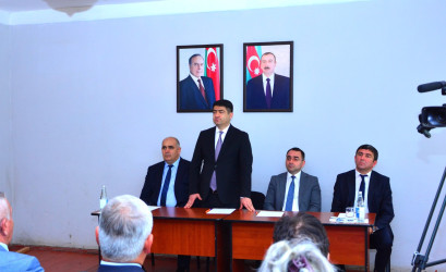 Seymur Orucov Pirili kəndində növbəti dəfə vətəndaşların səyyar qəbulunu keçirib
