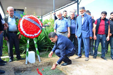 Şəhid anası Şəriqə Ələsgərovanın dəfn mərasimi keçirilib